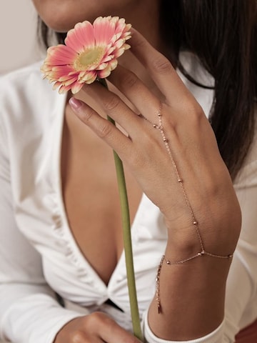 Hey Happiness - Pulsera 'Satellite' en oro: frente