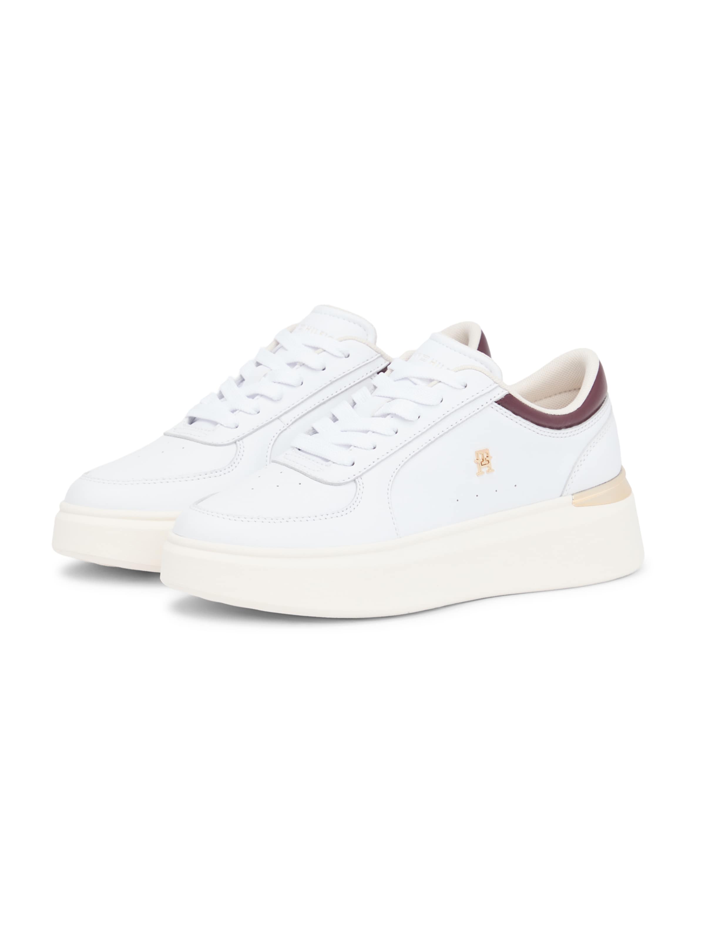 TOMMY HILFIGER Sneaker low i hvid