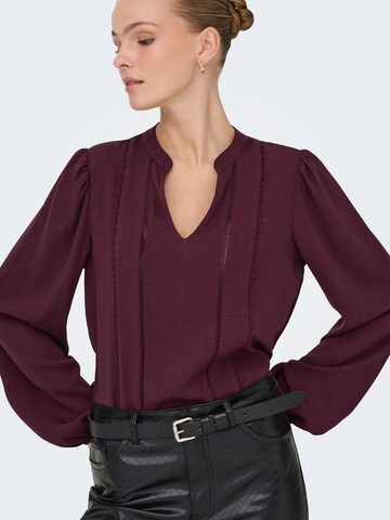 JDY Блузка 'JDYRACHEL' в Коричневый