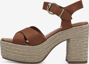 TAMARIS Sandals in Brown