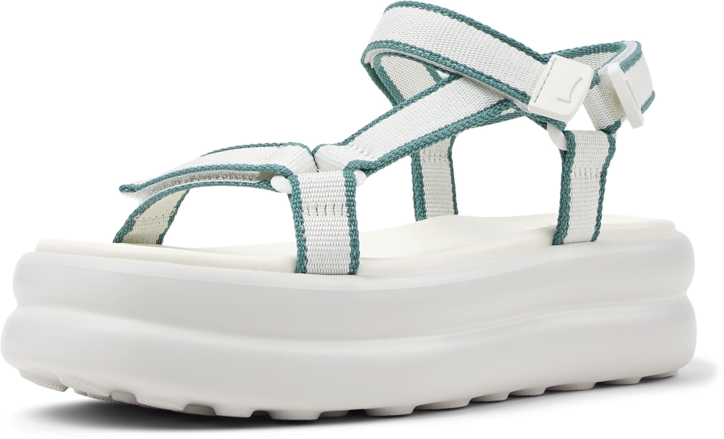 Sandalo 'Pelotas Flota Up' di CAMPER in bianco: frontale