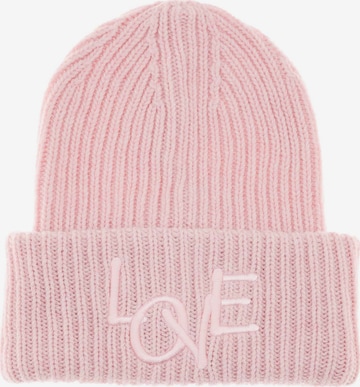 Bonnet Zwillingsherz en rose