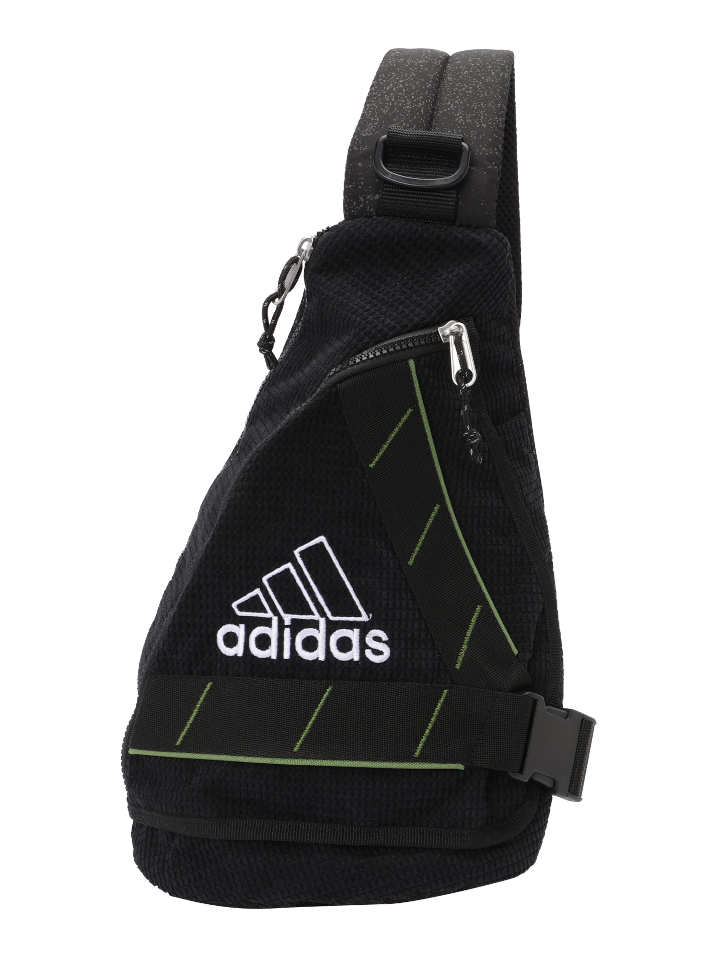 ADIDAS ORIGINALS Ryggsäck 'One Shoulder' i svart: framsida