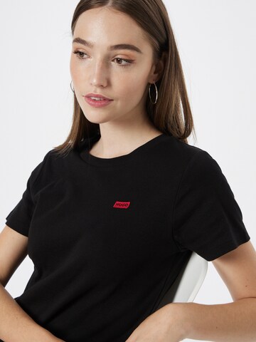 HUGO Red T-Shirt 'Classic' in Schwarz