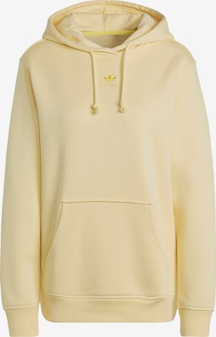 ADIDAS ORIGINALS Sweatshirt 'Adicolor Essentials Fleece' in Yellow: front