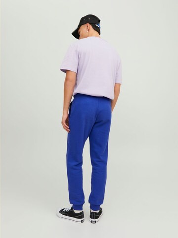 JACK & JONES Tapered Trousers in Blue