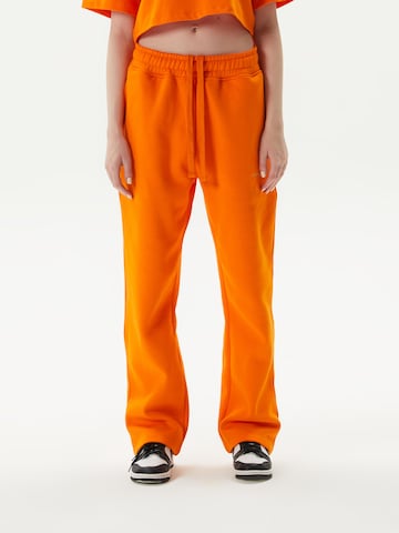 Ossy Homer Loosefit Sporthose 'Heavy Cotton 450 GSM N1Y013' in Orange