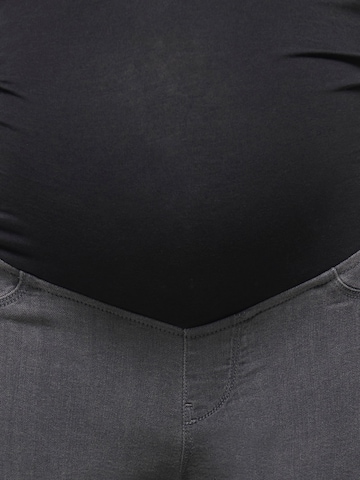 Skinny Jean 'OLMRain' Only Maternity en gris