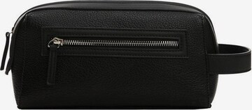 MANGO MAN Toiletry Bag in Black: front