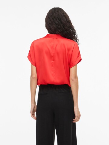 VILA Blouse 'VIEnna Ravenna' in Red