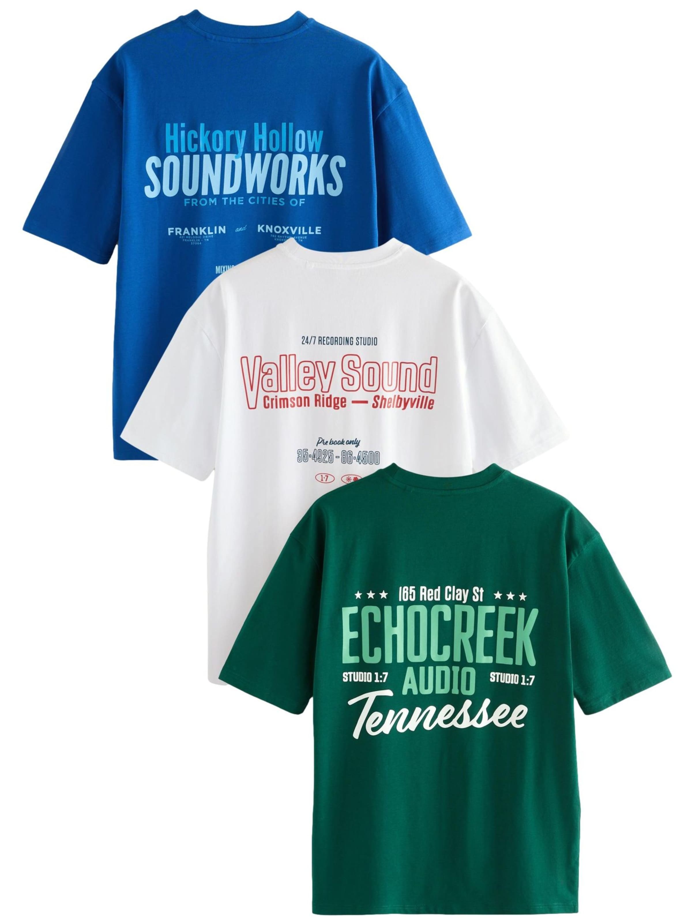 Next Тениска в синьо: отпред