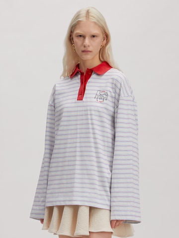 EDITED Shirt 'Elodie' in White: front