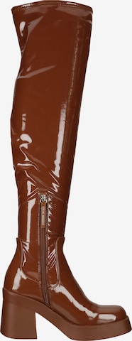 STEVE MADDEN Over the Knee Boots in Brown