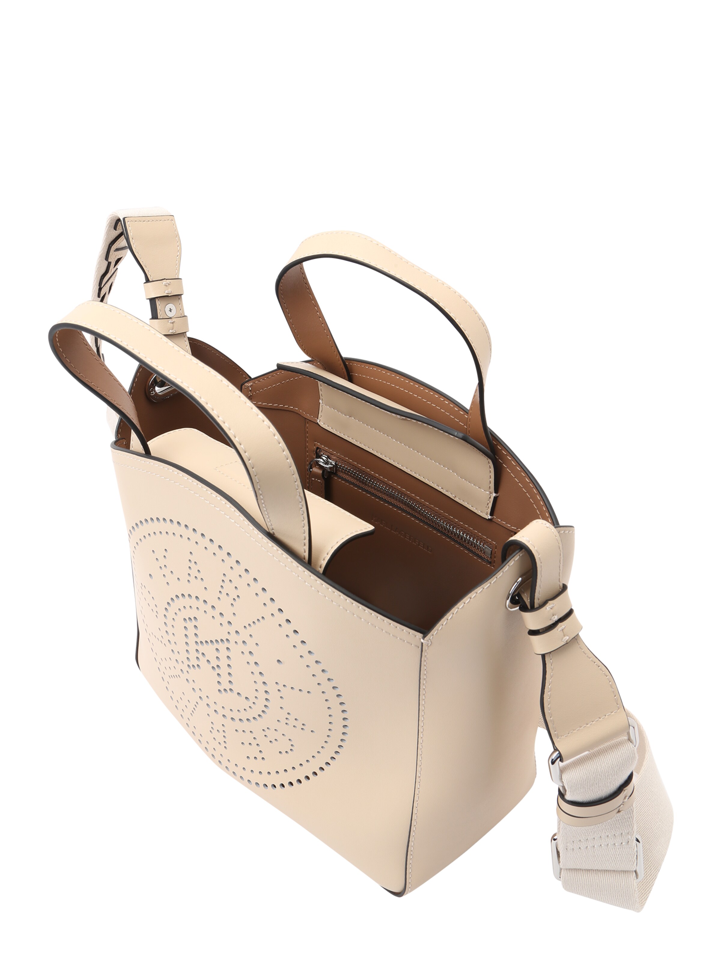 Karl Lagerfeld Torebka w kolorze beżowy