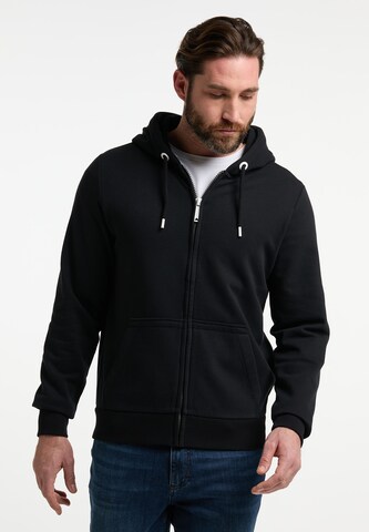 DreiMaster Maritim Sweat jacket 'Kilata' in Black: front