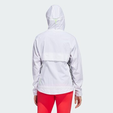 ADIDAS PERFORMANCE Performance Jacket 'Adizero Running' in White