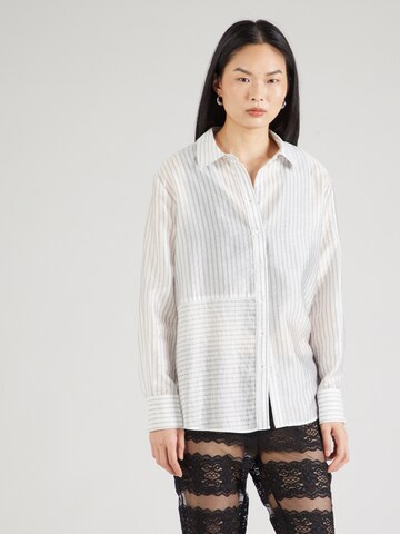 Sisley Blouse in Grijs: voorkant