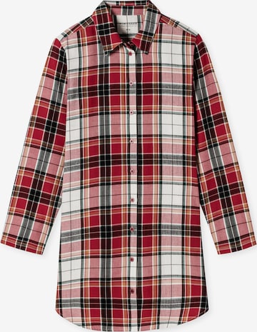 SCHIESSER Pajama Shirt ' X-Mas Gifting Set ' in Red: front