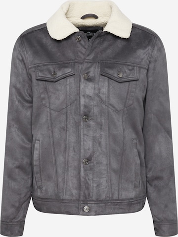 Veste mi-saison HOLLISTER en gris : devant