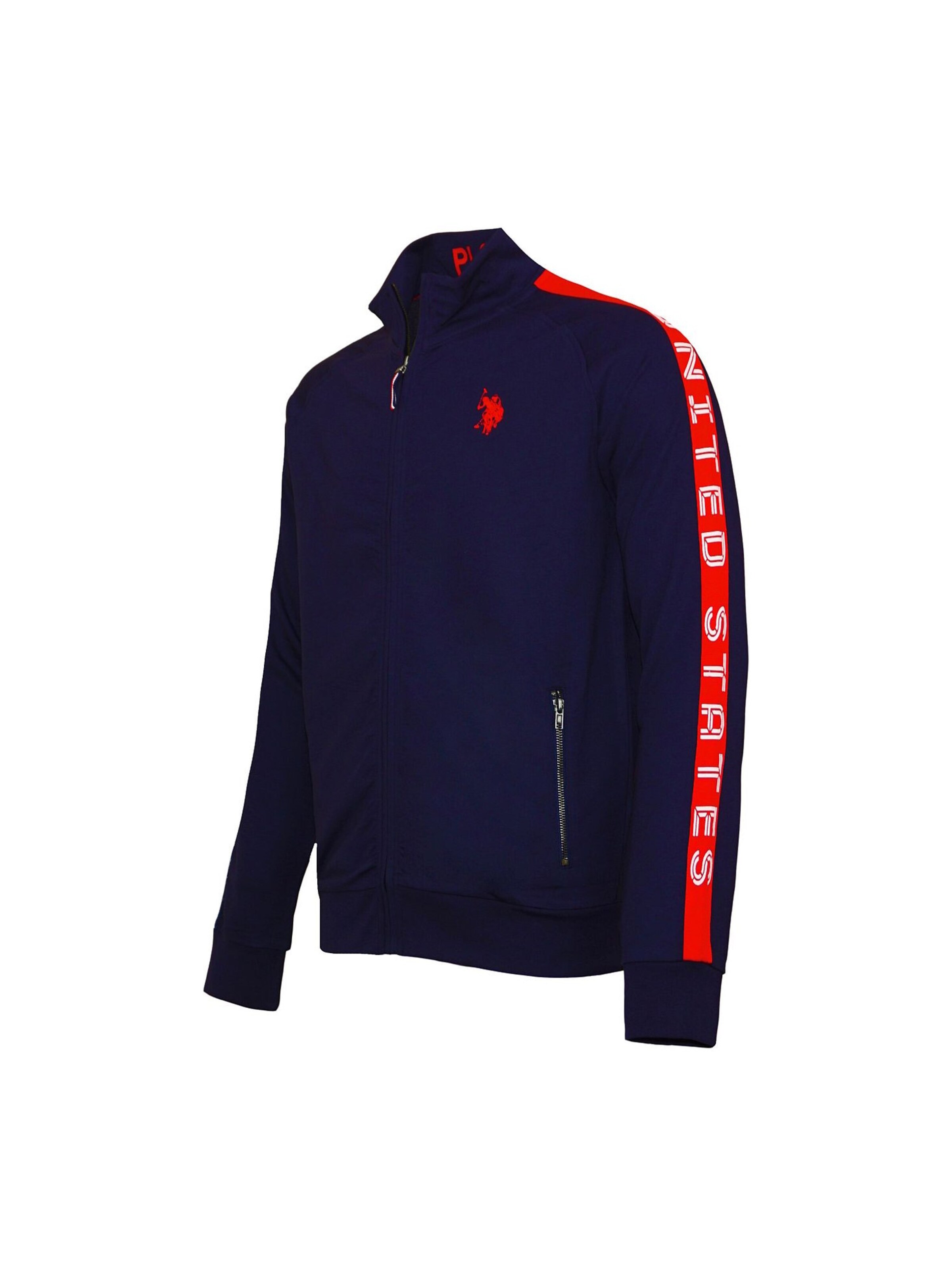 Veste de survêtement U.S. POLO ASSN. en bleu