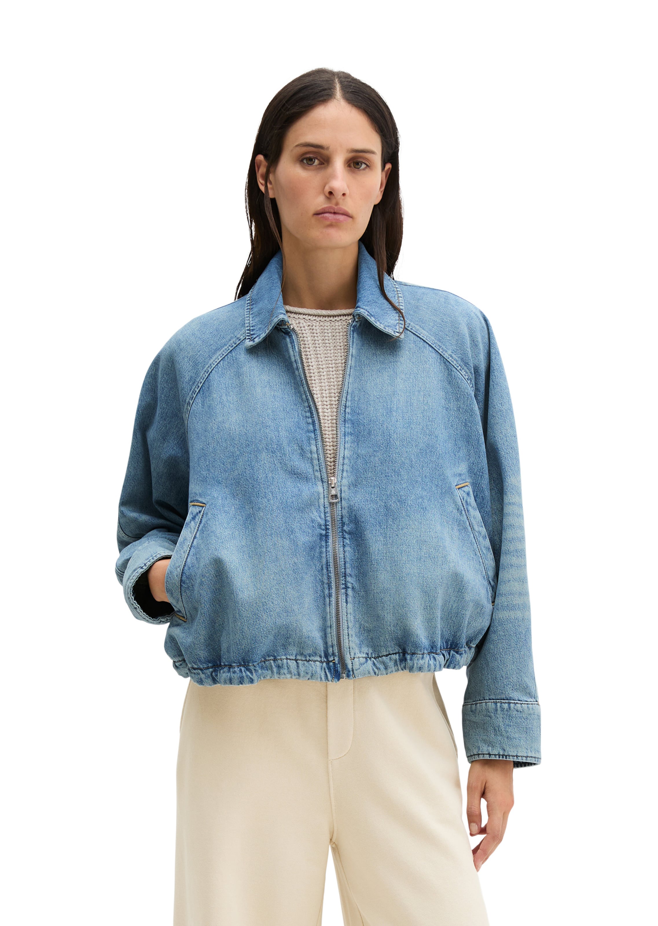 Marc O'Polo Between-season jacket in Blue: front