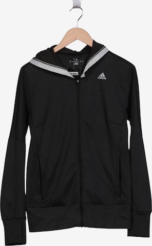 ADIDAS PERFORMANCE Kapuzenpullover M in Schwarz: Vorderseite