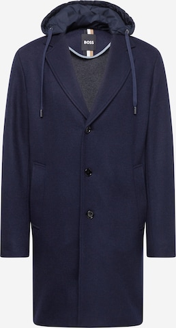 Manteau mi-saison 'Cam' BOSS Black en bleu : devant