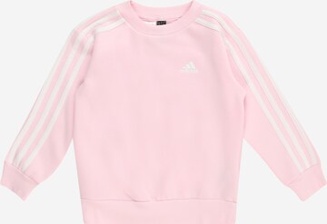 Sweat de sport 'Essentials' ADIDAS SPORTSWEAR en rose : devant