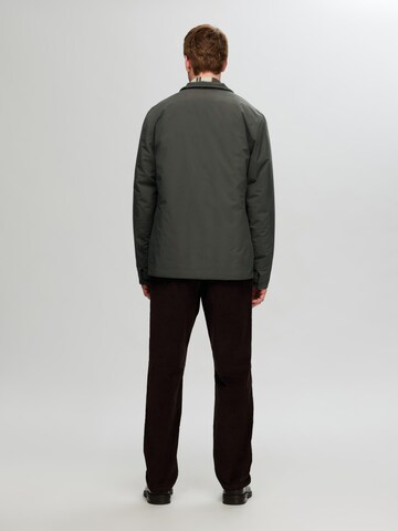 Veste mi-saison SELECTED HOMME en vert