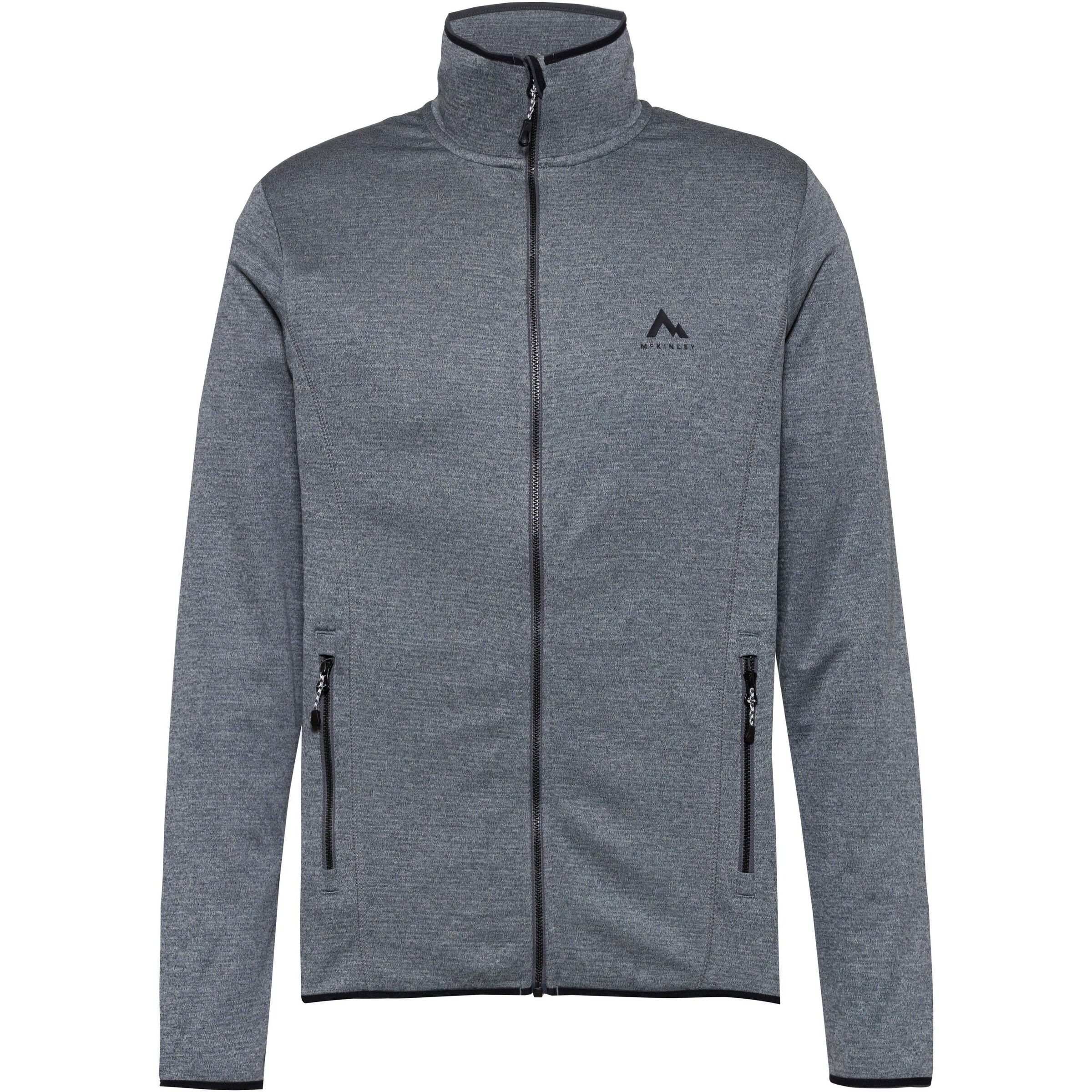 MCKINLEY Fleecejacke 'Roto IV' in Grau: Vorderseite