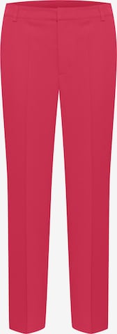 Kaffe Bukser med fals 'Sakura' i pink: forside