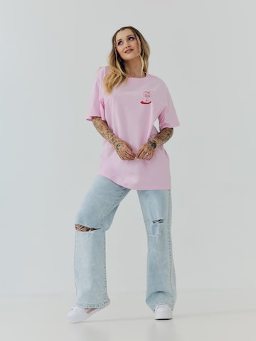 ABOUT YOU x Sharlota Shirt 'Ida' in Roze