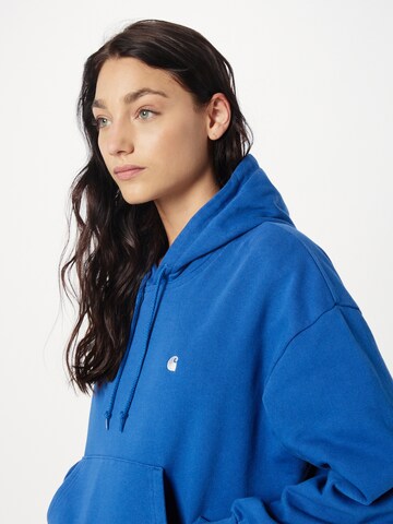 Carhartt WIP Sweatshirt 'Casey' in Blau