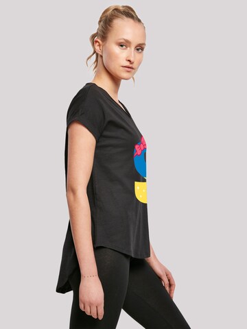 T-shirt 'Disney Alphabet S Is For Snow White' F4NT4STIC en noir