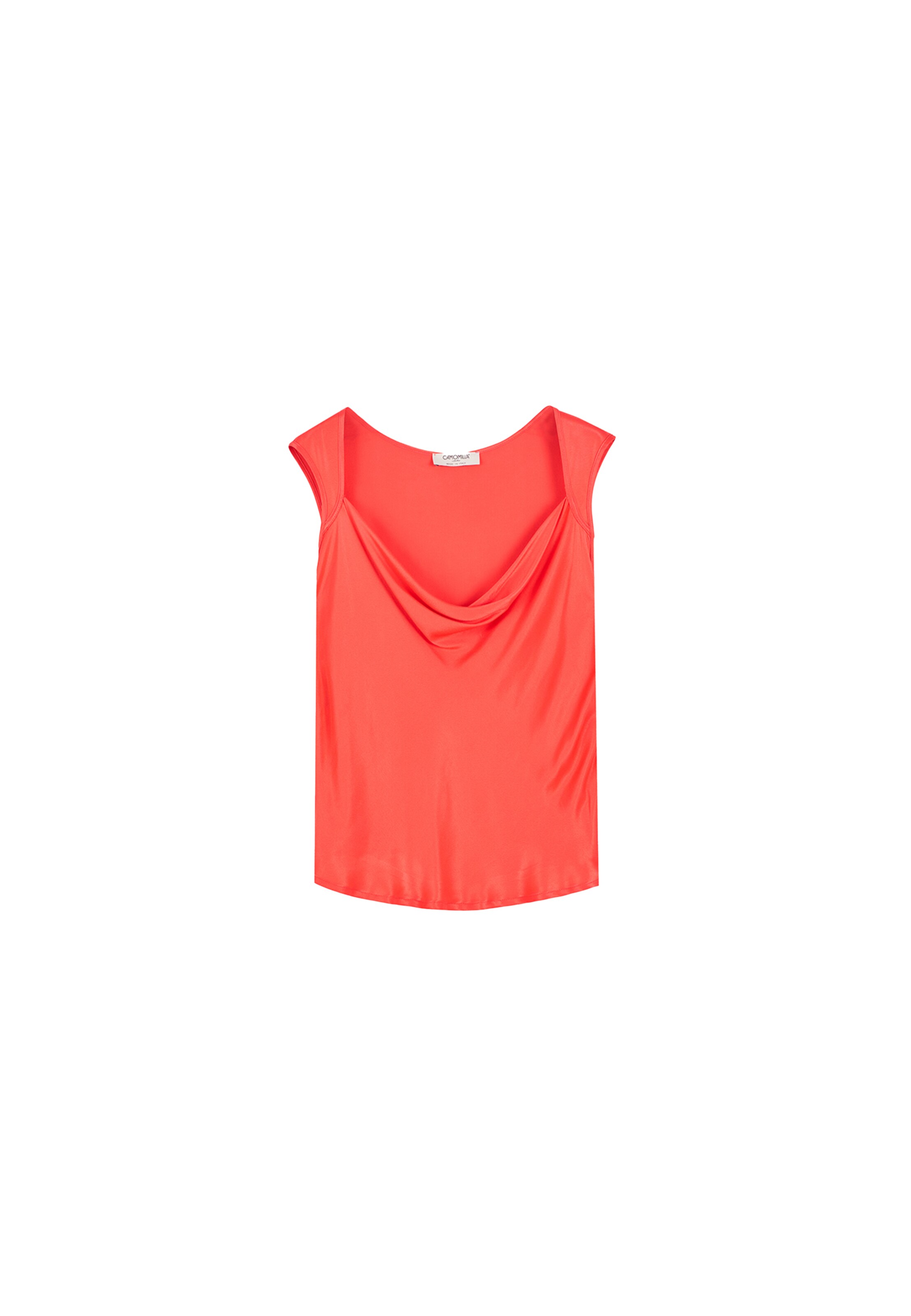 Camomilla Italia Top 'Teodoro' in Rood: voorkant