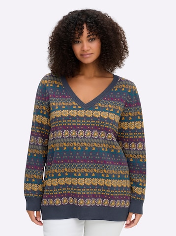 SHEEGO Neulepaita värissä sininen: etupuoli