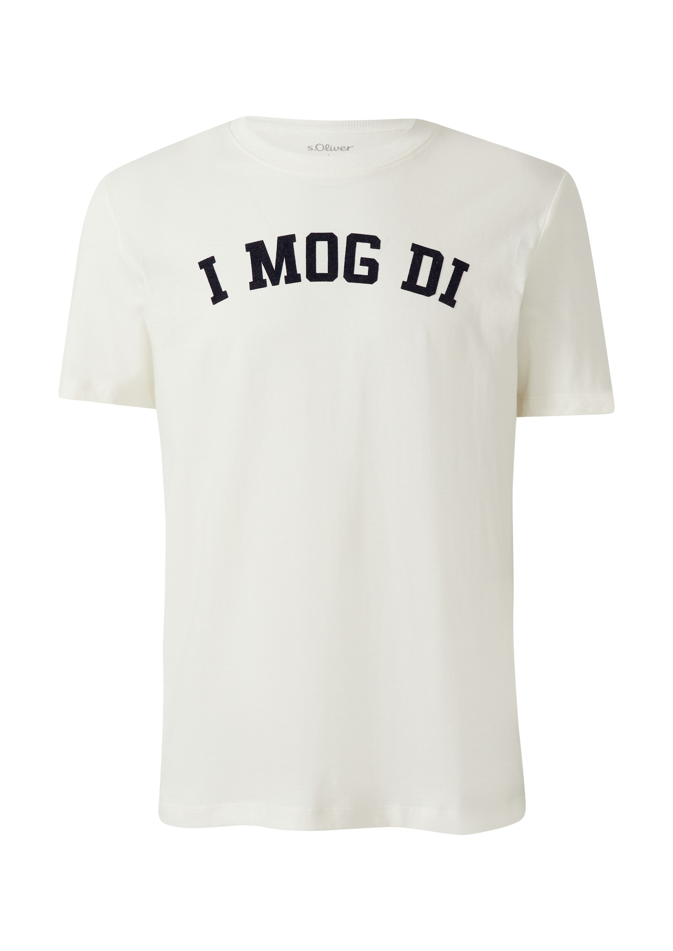 s.Oliver Shirt in Wit: voorkant