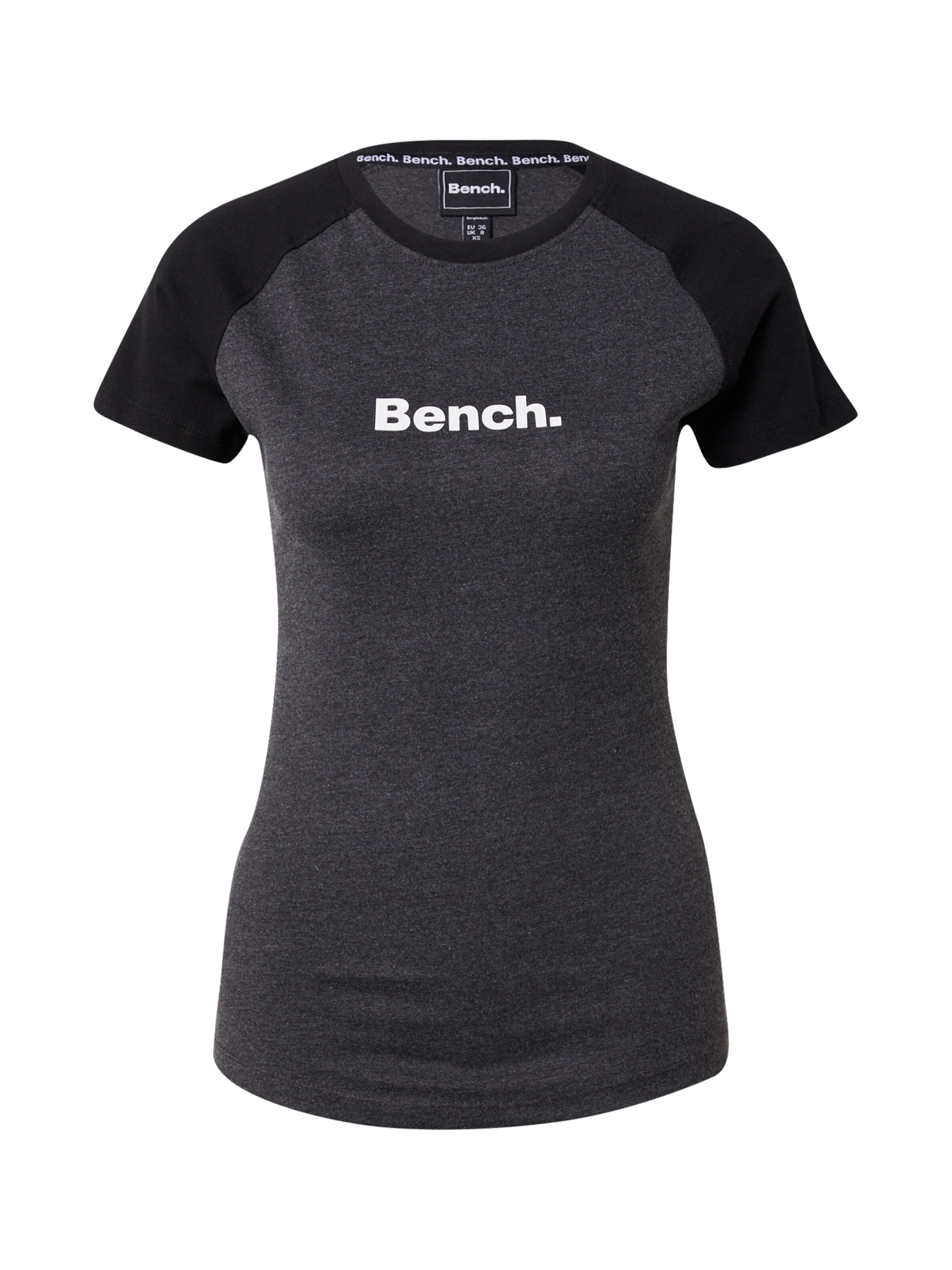 Frauen Shirts & Tops BENCH T-Shirt  'FUTURA' in Graumeliert - BG13342