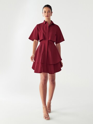 Willa Jurk 'Hugh' in Rood: voorkant