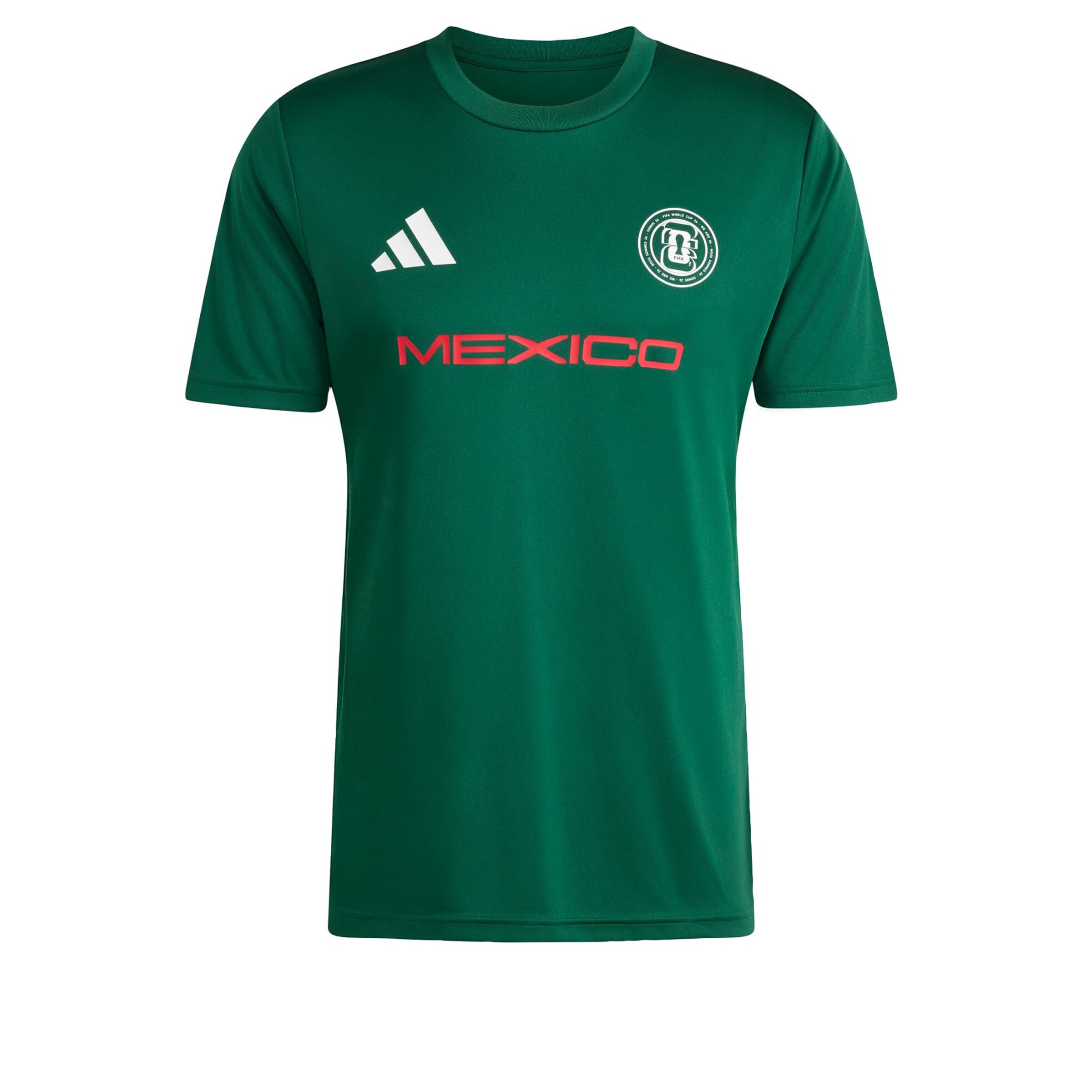 ADIDAS PERFORMANCE - Camiseta de fútbol 'FIFA Fussball-Weltmeisterschaft 26™ Mexiko' en verde: frente