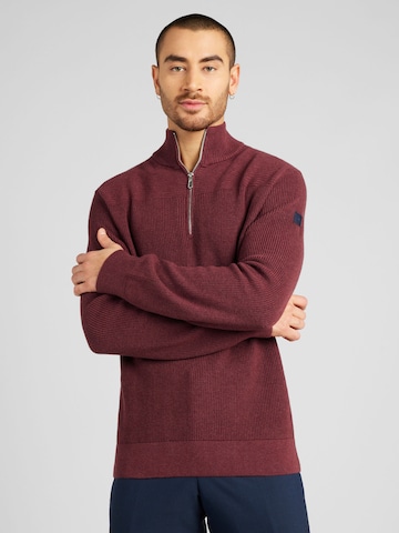 TOM TAILOR Sweater in Red: front