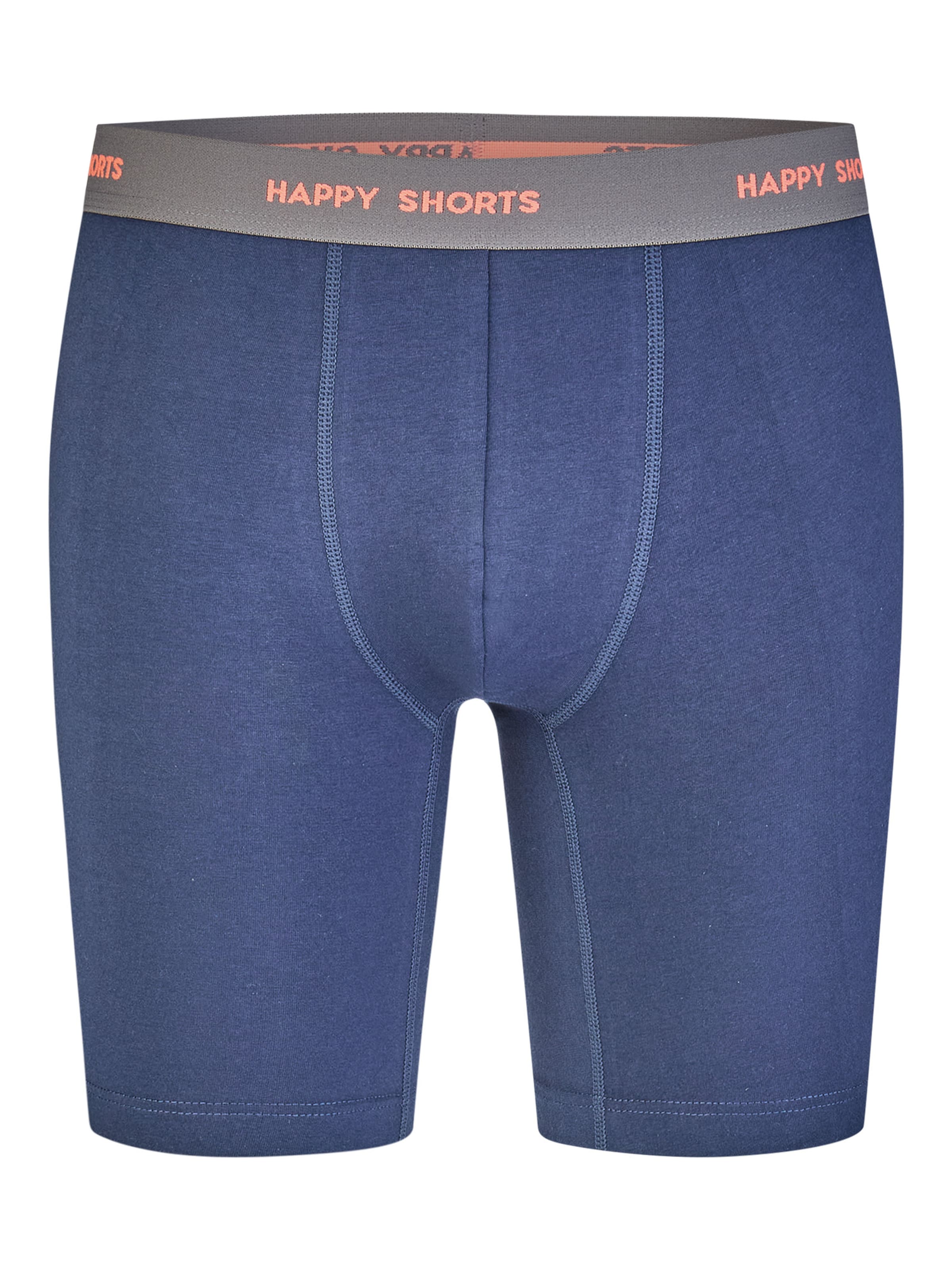 Boxers ' Jersey ' Happy Shorts en bleu