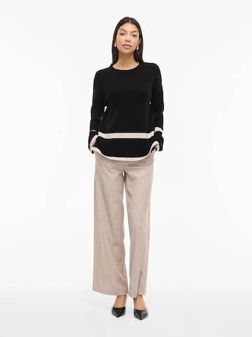 VILA Oversize pulóver 'VIRil' - fekete