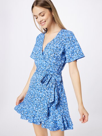 In The Style Dress 'JOSSA' in Blue: front