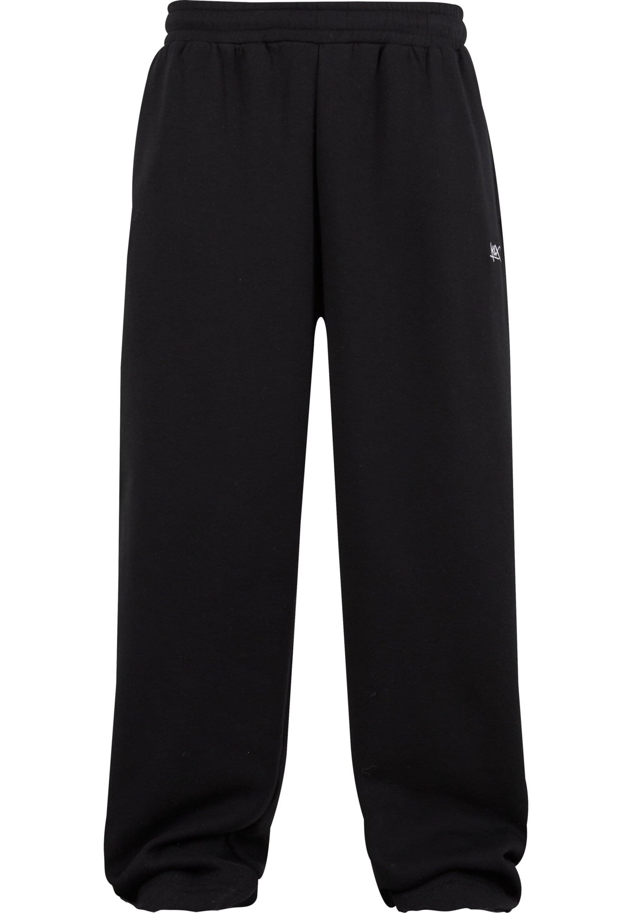 K1X Lużny krój Spodnie w kolorze czarny: przód