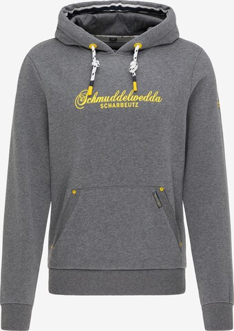 Schmuddelwedda Sweatshirt in Grau: predná strana