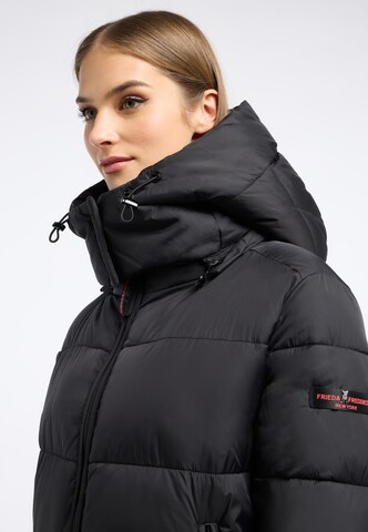 Frieda & Freddies NY Mantel 'Deana 2' in Schwarz