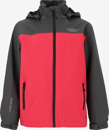 Weather Report Outdoorjacke 'Borise Jr.' in Rot: predná strana