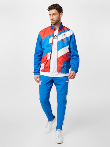 ADIDAS SPORTSWEAR Training jacket 'Fc Bayern Anthem' in Blue