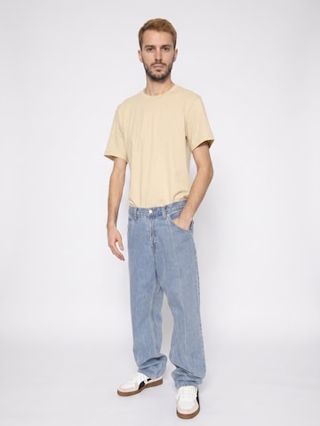 EDWIN Baggy Jeans 'Tyrell' in Blauw: voorkant